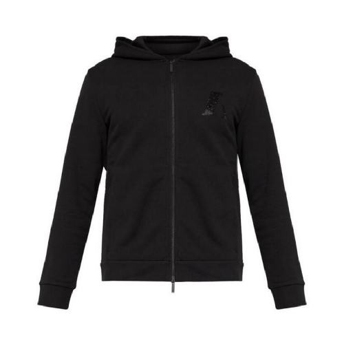  Emporio Armani/安普里奥阿玛尼 男士黑色时尚休闲夹克 6K1B7T 1JU6Z 0999 PLFSX