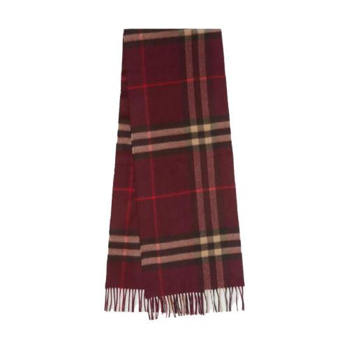  BURBERRY 22年秋冬 女士 经典格纹羊绒围巾 80216951