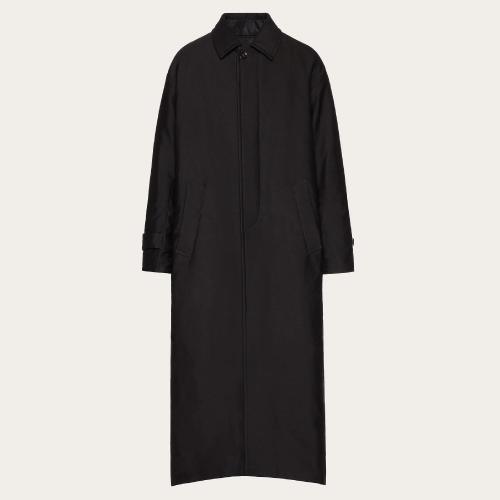  VALENTINO华伦天奴 22年秋冬 男士 大衣 MANTEAU RéVERSIBLE EN COTON， LAINE ET SOIE A_VEC