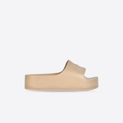  BALENCIAGA巴黎世家 22年春夏 女士 拖鞋 Women's Chunky Slide Sandal in Brown 654315W1S899 预定商品1-3周发货