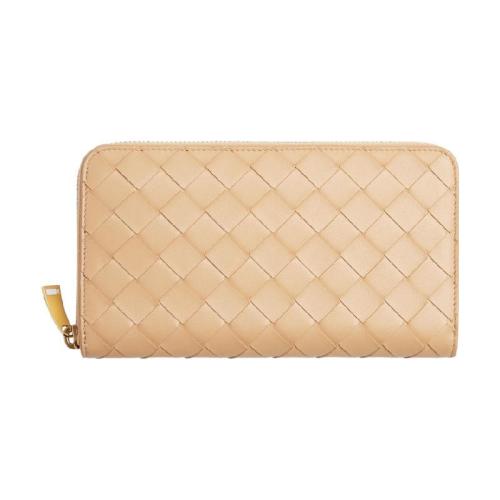  BV葆蝶家 22年秋冬 女士 钱包 PORTEFEUILLE a FERMETURE ZIPPéE 608053VCPP22700 预定商品1-3周发货