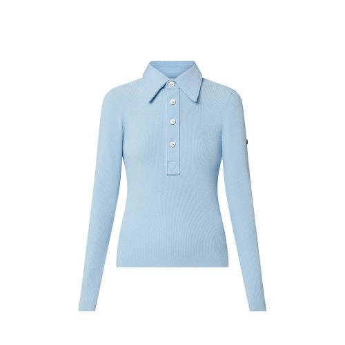  LV路易威登 22年秋冬 女士 长袖Polo 长袖马球衫 1AA9A3 1AA99Z 1AA9A0 1AA9A2 1AA9A1