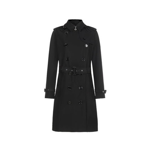 BURBERRY/博柏利 2021款 女士风衣 女款聚酯纤维中长款连帽Trench风衣外套 80335201