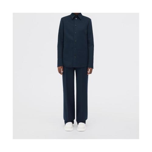  BV葆蝶家 22年秋冬 女士 夹克 veste en flanelle de laine 716969V2CA04140