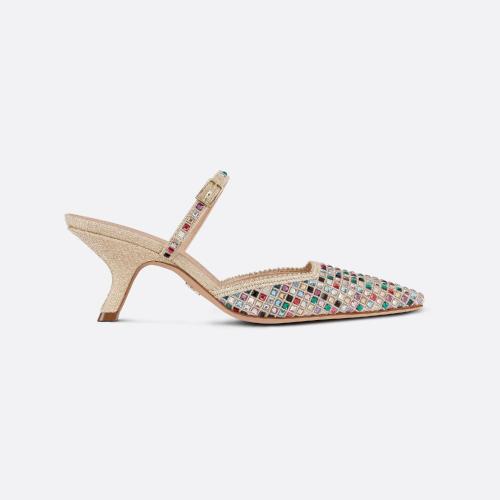  DIOR迪奥 22年春夏 女士 高跟凉鞋 Mule a talon Dior Capture KCP940SQS_S71K