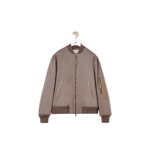 LOEWE罗意威 22年秋冬 男士 夹克 Bomber jacket in cotton H526Y02W29-1320