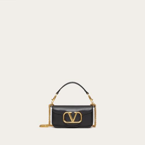  VALENTINO华伦天奴 22年秋冬 女士 单肩包 PETIT SAC PORTé éPAULE LOCò EN CUIR DE VEAU 1