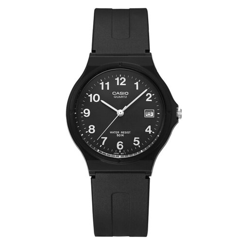 CASIO/卡西欧 手表男复古网红小黑表时尚休闲石英男士手表MW-59-1B