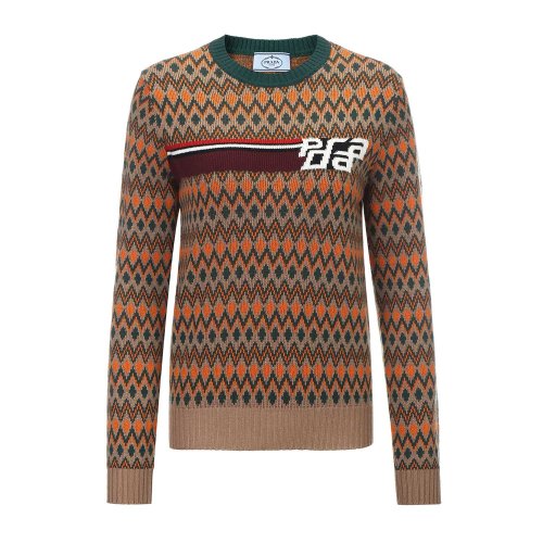 PRADA  混色 时尚 女士针织衫/毛衣 124B54 1R87 F0040