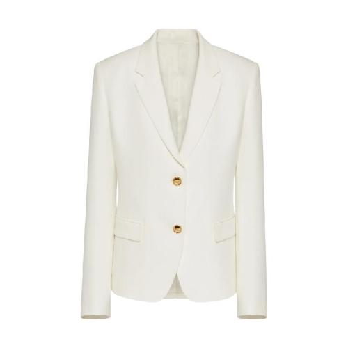  VALENTINO华伦天奴 22年秋冬 女士 夹克 BLAZER EN CADY COUTURE WB3CE2H01MMA03 预定商品1-3周发货