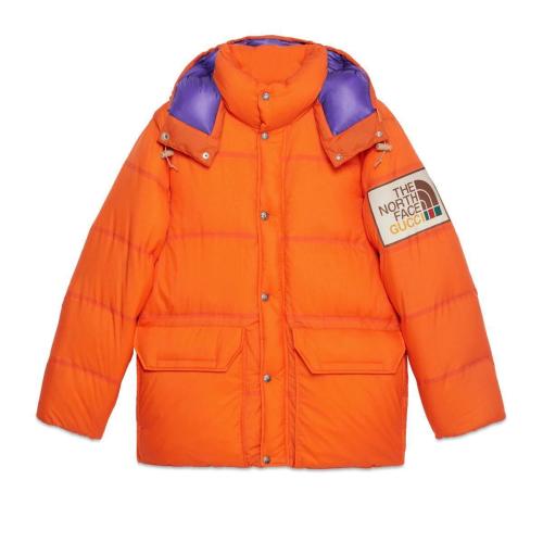  GUCCI古驰 22年秋冬 女士 The North Face x Gucci联名系列羽绒夹克 663726 XAACY 6677