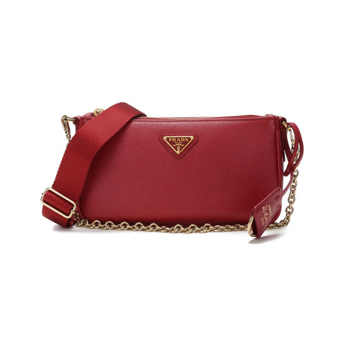 PRADA/普拉达  女士皮革手提单肩斜挎包 1BH171 NZV