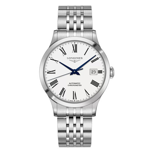 LONGINES/浪琴 RECORD系 自动机械精钢男表40毫米L2.821.4.11.6