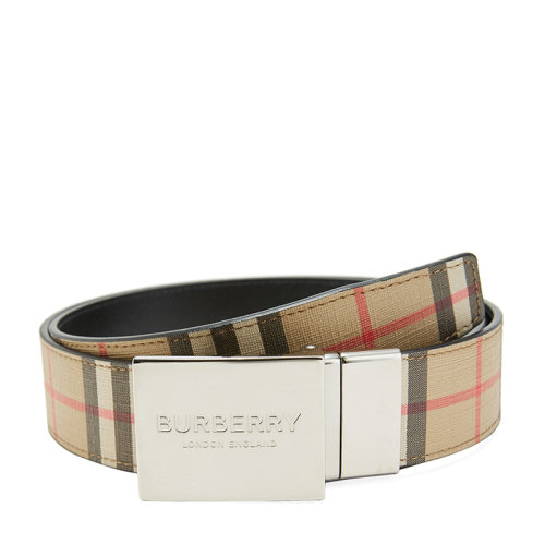 BURBERRY/博柏利 男士热塑性聚氨酯扳扣式皮带腰带80198171