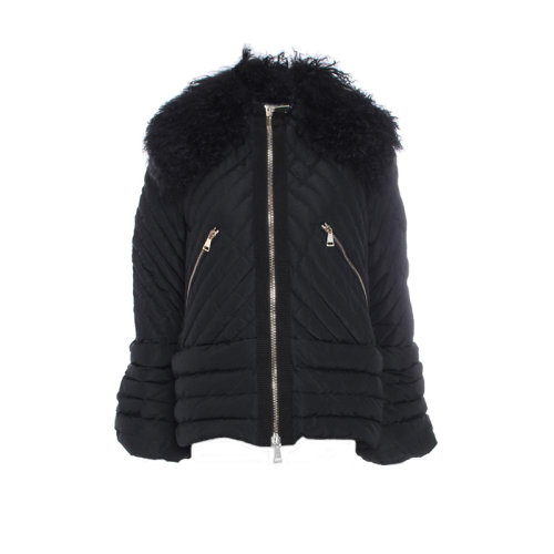 Moncler/蒙克莱  冬季短款毛领 女士羽绒服外套