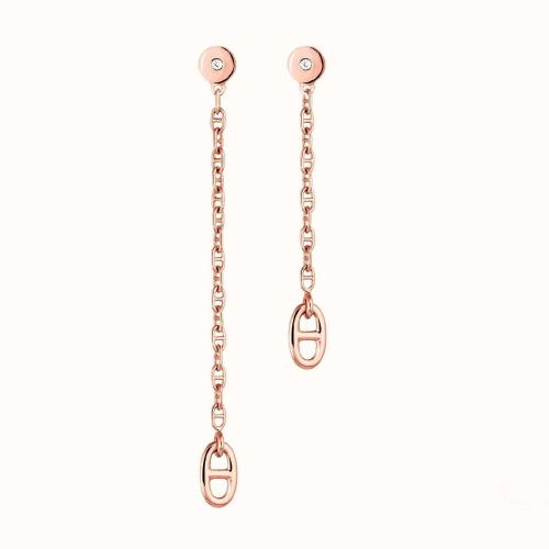 HERMES爱马仕 22年秋冬 女士 耳环 Boutons doreilles New Farandole, tres petit modele H119