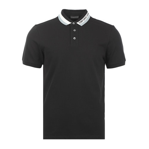 Emporio Armani/安普里奥阿玛尼22春夏字母徽标男士短袖T恤男士短POLO衫3L1FAQ1JPTZ