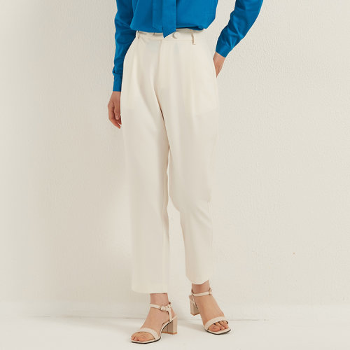 SHOKAY/绣嘉 时髦干练双排扣休闲女士西裤