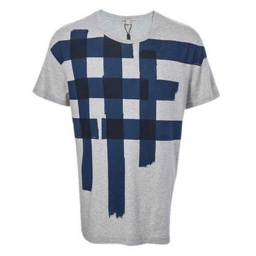  BURBERRY/博柏利 男士灰色棉质短袖T恤 4006757 PLFSX