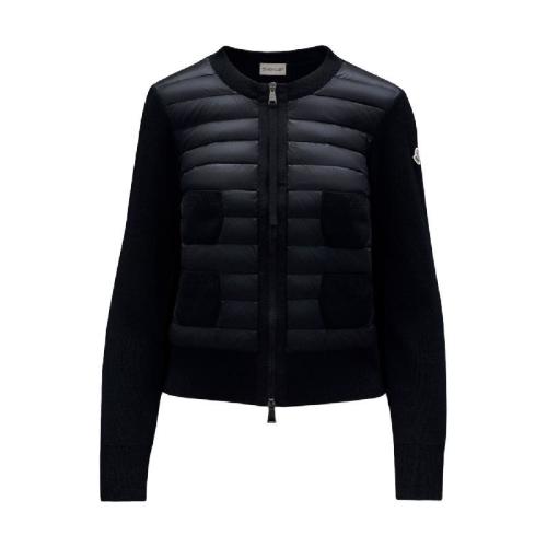  MONCLER蒙可蒙克莱 22年秋冬 女士 针织衫 Padded Wool Cardigan H20939B51000A9018778