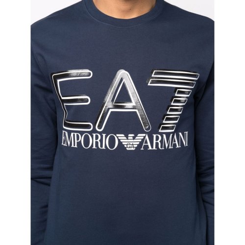  Emporio Armani/安普里奥阿玛尼 男士蓝色棉质卫衣 3LPM44 PJFGZ 1554 PLFSX