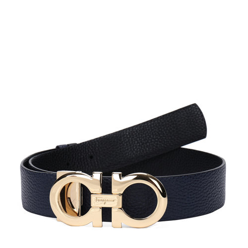 SalvatoreFerragamo/菲拉格慕 女士牛皮板扣双面皮带腰带 23A564