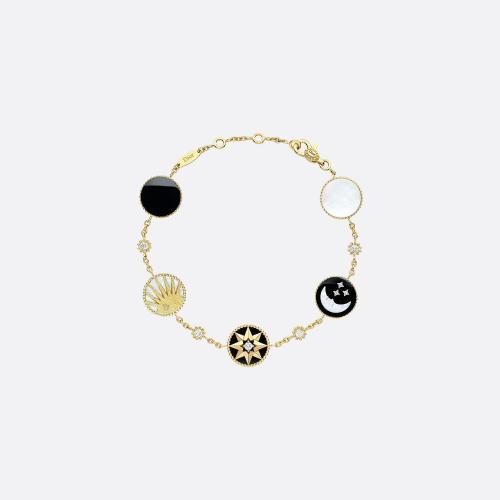  DIOR迪奥 22年秋冬 女士 手链 Rose des Vents 和 Rose Celeste 手链 JSAM95011_0000 预定商品1-3周发货