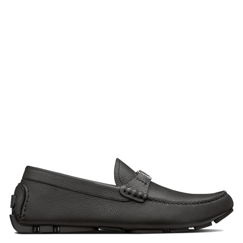 DIOR/迪奥 21年早秋新款 男士黑色粒面小牛皮莫卡辛鞋3LO114YJK_H969