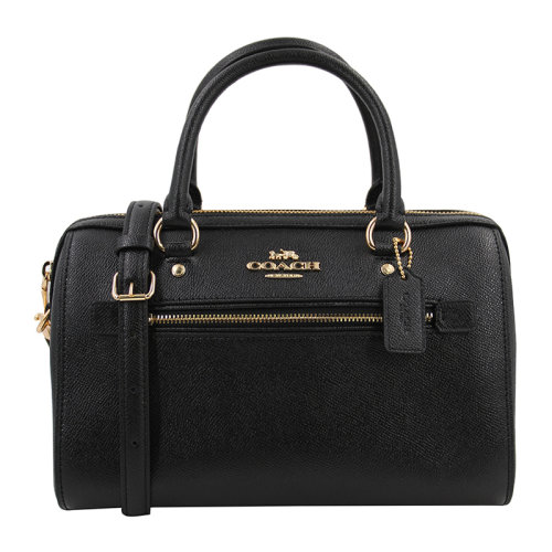 【奥莱款】COACH/蔻驰 女士皮革时尚优雅波士顿包水桶包手提包斜挎包单肩包女包 F79946多色可选