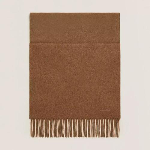  HERMES爱马仕 22年秋冬 男士 围巾 Echarpe Unie Brodee H393700T 27