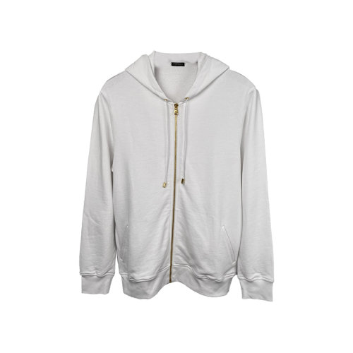 Versace范思哲 主线经典美杜莎超稀有白色连帽卫衣 男女都可以