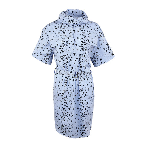 KENZO/高田贤三满花棉质束腰宽松女士连衣裙FB52RO031