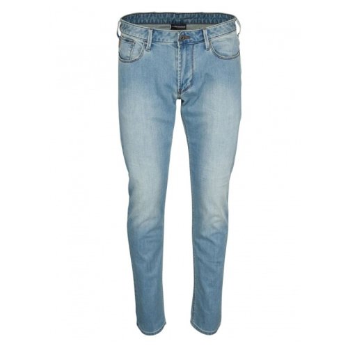  Emporio Armani/安普里奥阿玛尼 男士浅蓝色棉质牛仔裤 3Z1J06 DLRZ 0943 PLFSX