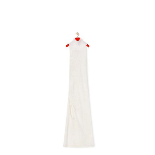  LOEWE罗意威 22年秋冬 女士 连衣裙 Cut-out knitted dress in polyamide S540Y15K47-2090