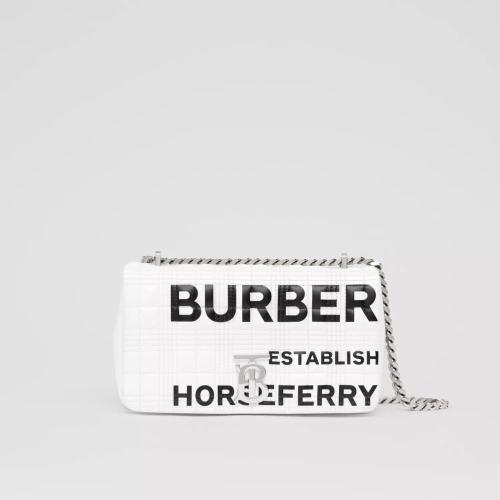  BURBERRY 22年秋冬 女士 Lola – 小号 Horseferry 印花绗缝萝纳包 80293111 预定商品1-3周发货