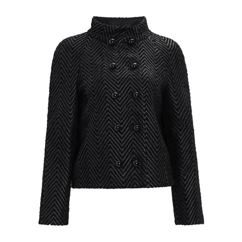 Emporio Armani 女士 灰色 休闲小外套  9NG01P-92P06-011