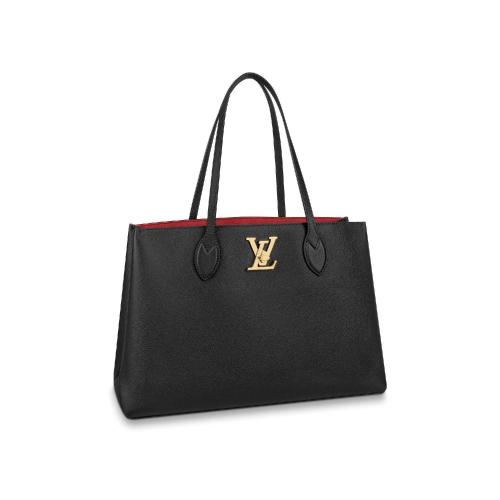  LV路易威登 22年秋冬 女士 手提包 Sac cabas Lockme M57345 预定商品2-6周发货