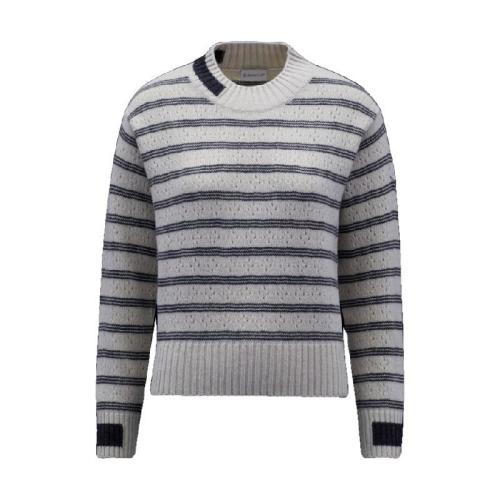  MONCLER蒙可蒙克莱 22年秋冬 女士 针织衫 Carded Wool Jumper H20939C00003M1115210