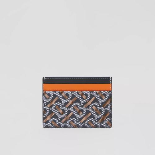  BURBERRY 22年秋冬 男士 专属标识印花品皮革卡片夹 80614311