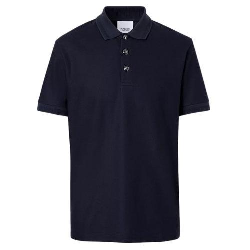 BURBERRY/博柏利 经典款 男士海军蓝棉质pique短袖POLO衫80288741