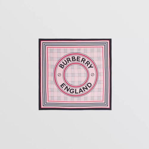  BURBERRY 22年秋冬 女士 蒙太奇印花丝质方巾 80542021