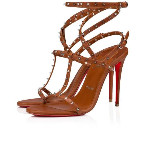  CL红底鞋 22年秋冬 女士 高跟凉鞋 Bombina Spikes 3220551t520