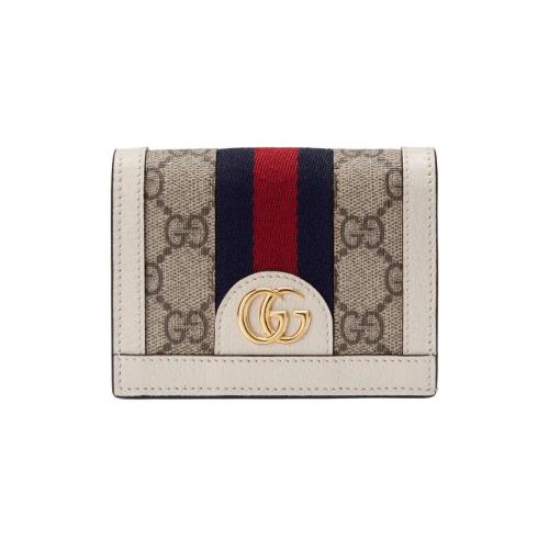  GUCCI古驰 22年秋冬 女士 Ophidia系列卡包 523155 96IWG 9794