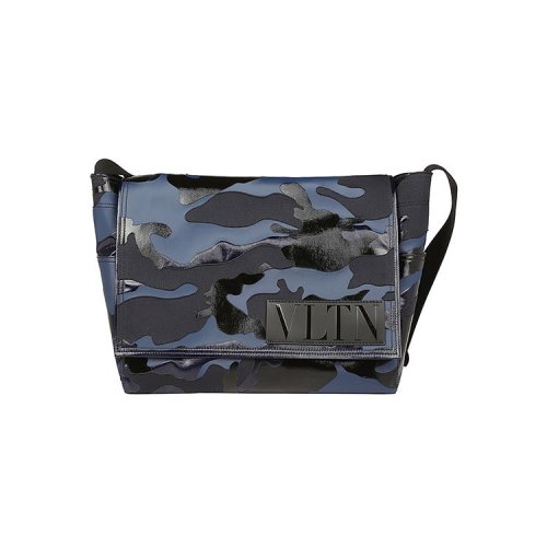 Valentino/华伦天奴 19年秋冬 logo 迷彩 男包 男性 VLTN系列 邮差包 单肩包 RY2B0703RHU M30