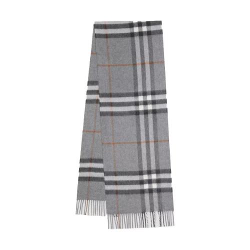  BURBERRY 22年秋冬 女士 经典格纹羊绒围巾 80163951