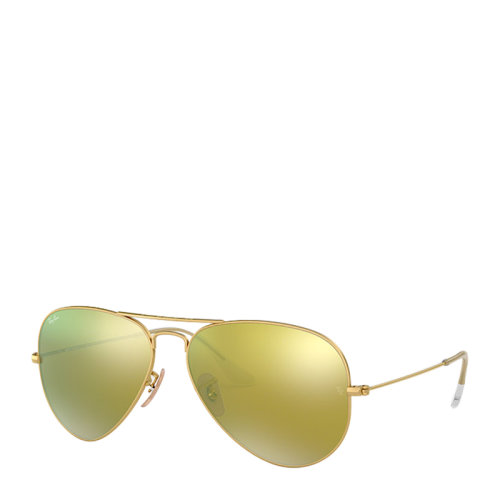 【SALE】Ray-Ban/雷朋 飞行员蛤蟆镜男女款太阳镜彩膜反光镜片墨镜眼镜 RB3025 112系列 58/62mm RayBan 雷朋