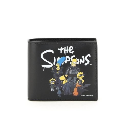 Balenciaga/巴黎世家 男士黑色皮革钱包 664038 2102M 1000