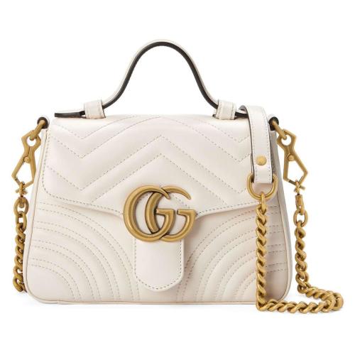  GUCCI古驰 22年秋冬 女士 GG Marmont系列迷你手提包 547260 DTDIT 9022