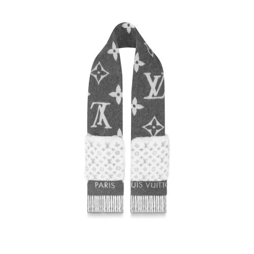  LV路易威登 22年秋冬 女士 围巾 MONOGRAMINK COLD REYKJA_VIK 围巾 M76884