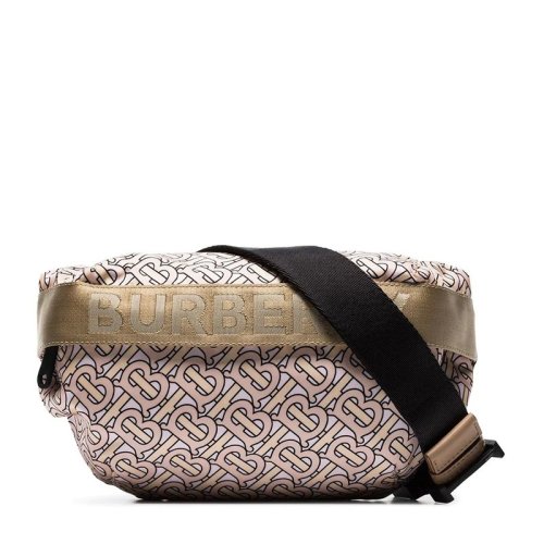  BURBERRY/博柏利 男女同款粉色尼龙腰包 8011615 PLSX